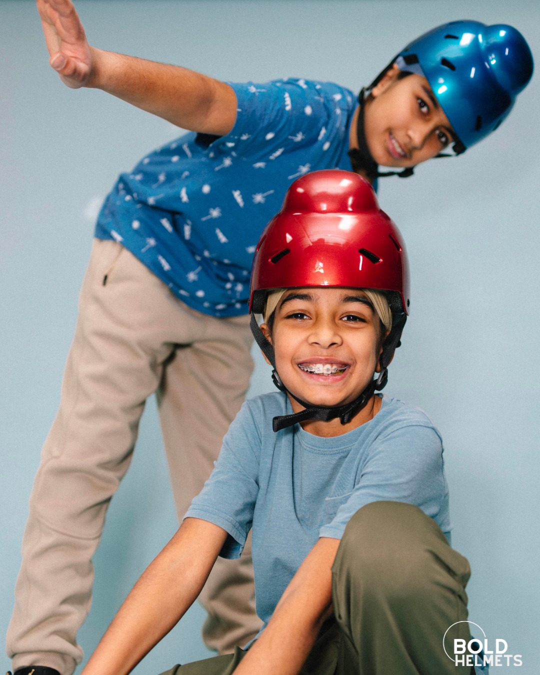 bike helmet for sikh boy Bold Helmets - Safety Children, Ventilated Design, Adjustable Fit Helmet - Ideal for Road Cycling, Commuting, and Skateboarding - Ages 5+ (Matte Black Breaking Barriers, One Helmet at